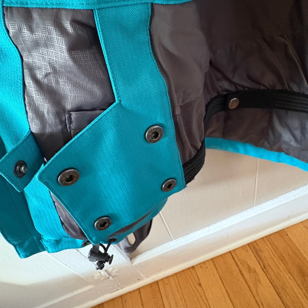 Teal Zip-Up Jacket - Picture 4 of 7